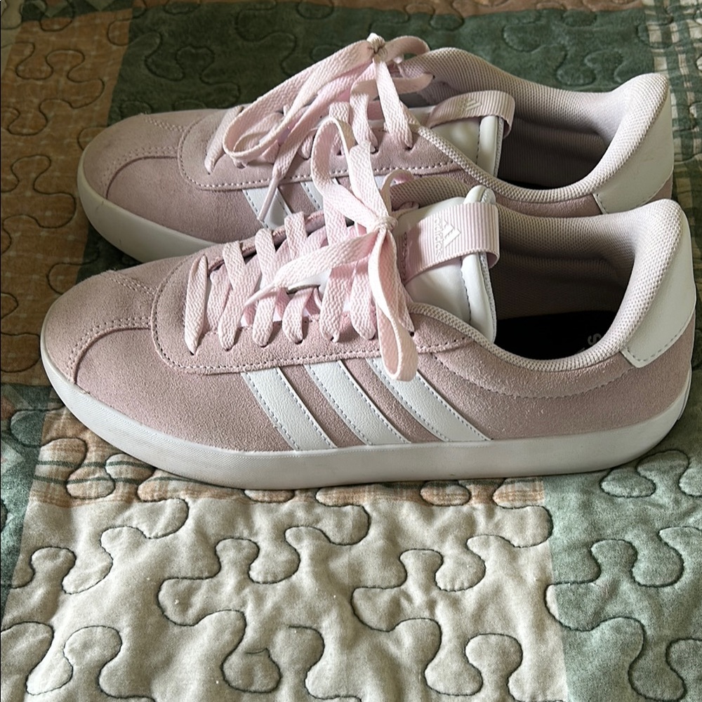 Adidas Women's Pink Sneakers size 8.5 worn a few times